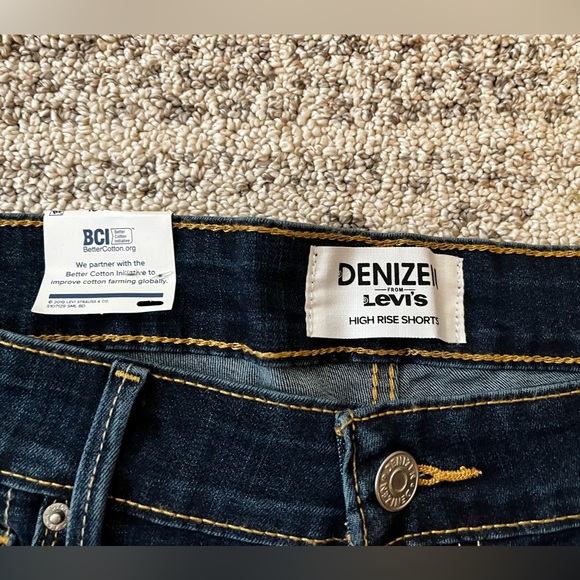 Denizen Levi Denim High Rise Shorts - Picture 2 of 8